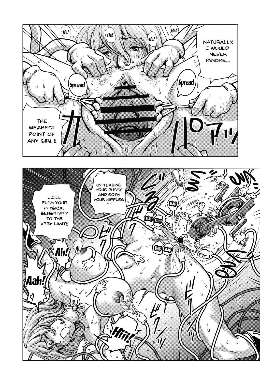 Hentai Manga Comic-Informal Heroine Gangbang-Read-109